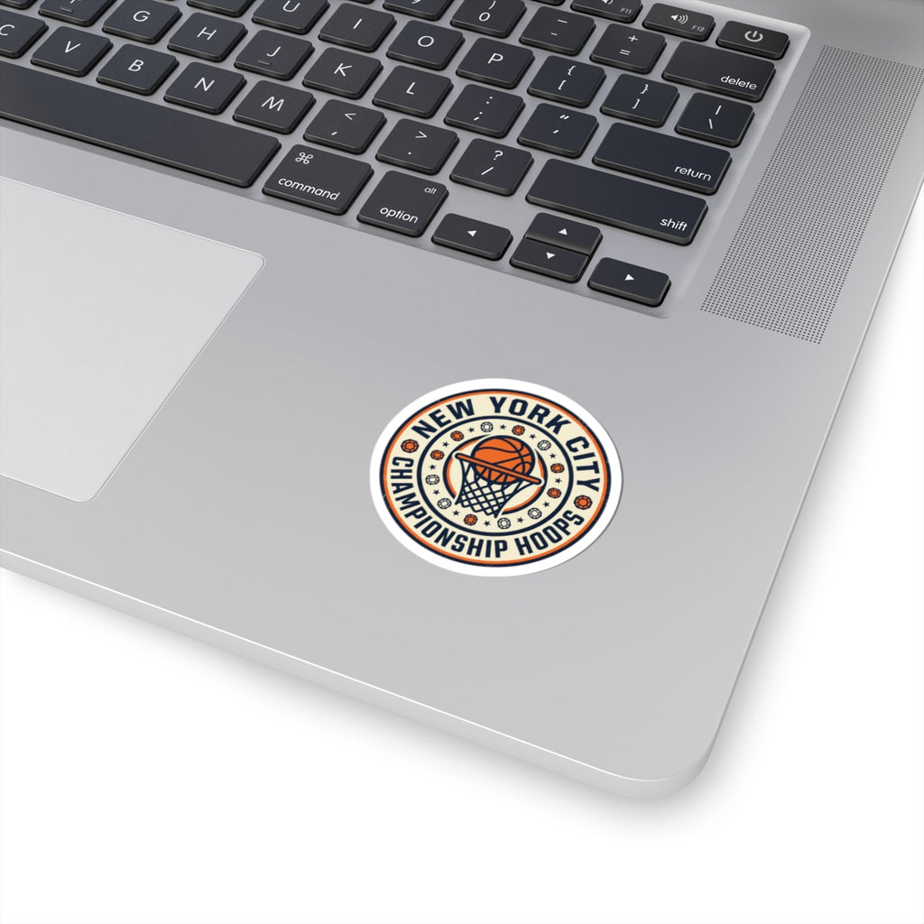 New York City Championship Hoops Sticker | NY Basketball, Streetwear