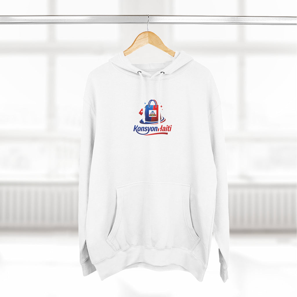 Hoodie — Kònsyon Ayiti Logo Fleece Pullover