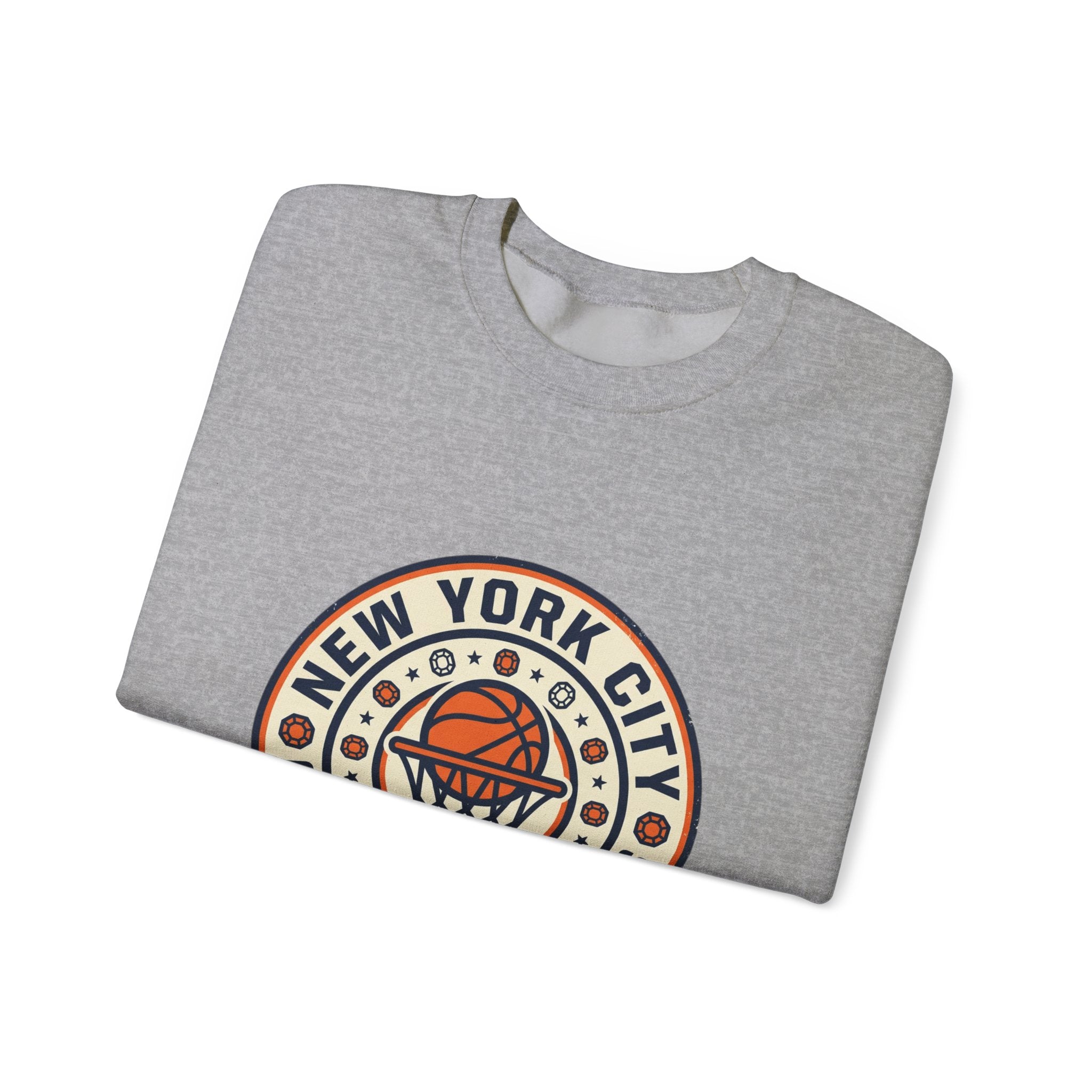 New York City Basketball Crest Sweatshirt | City Pride Streetwear