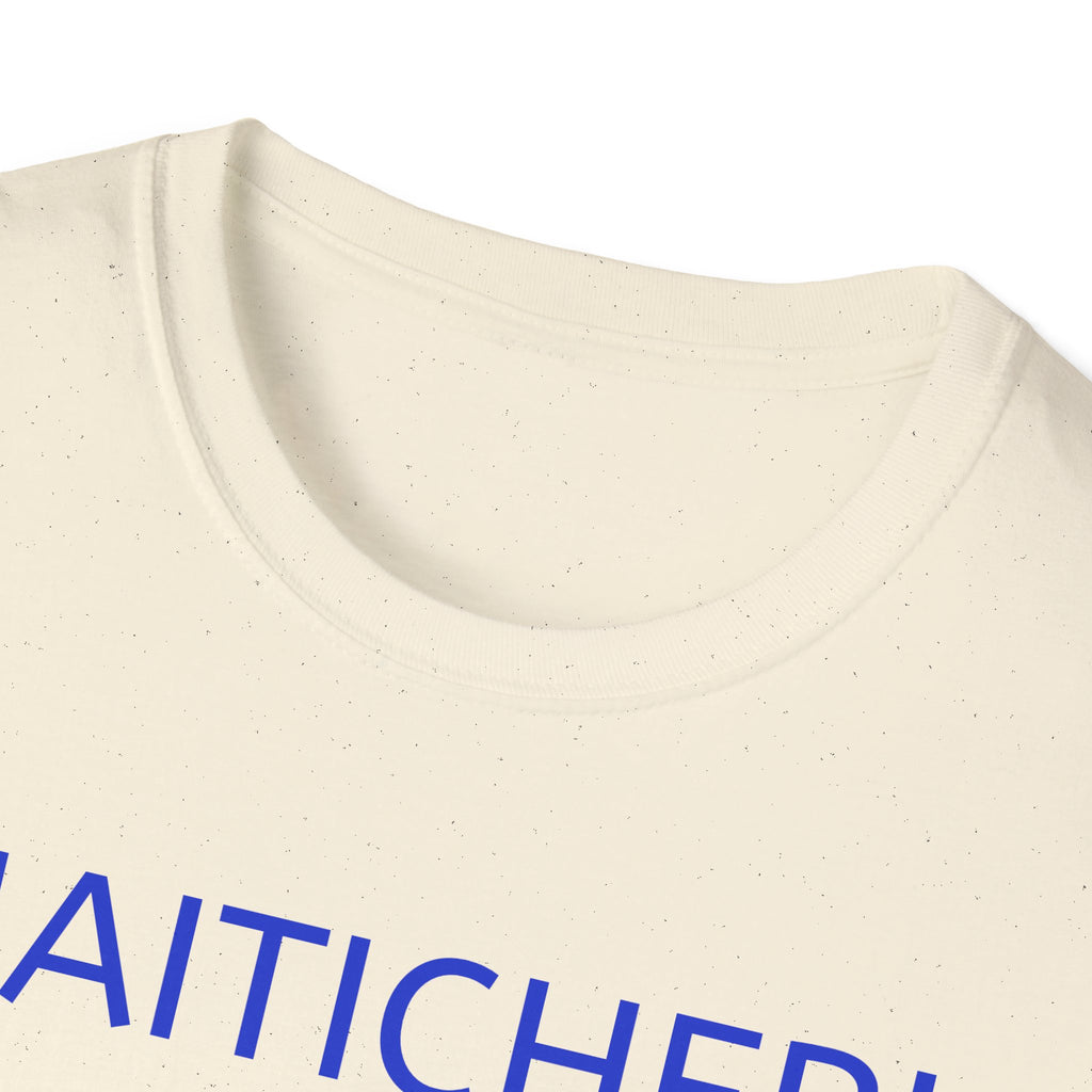 T-Shirt — HAITICHERI Peyimkbn Minimal Text Graphic