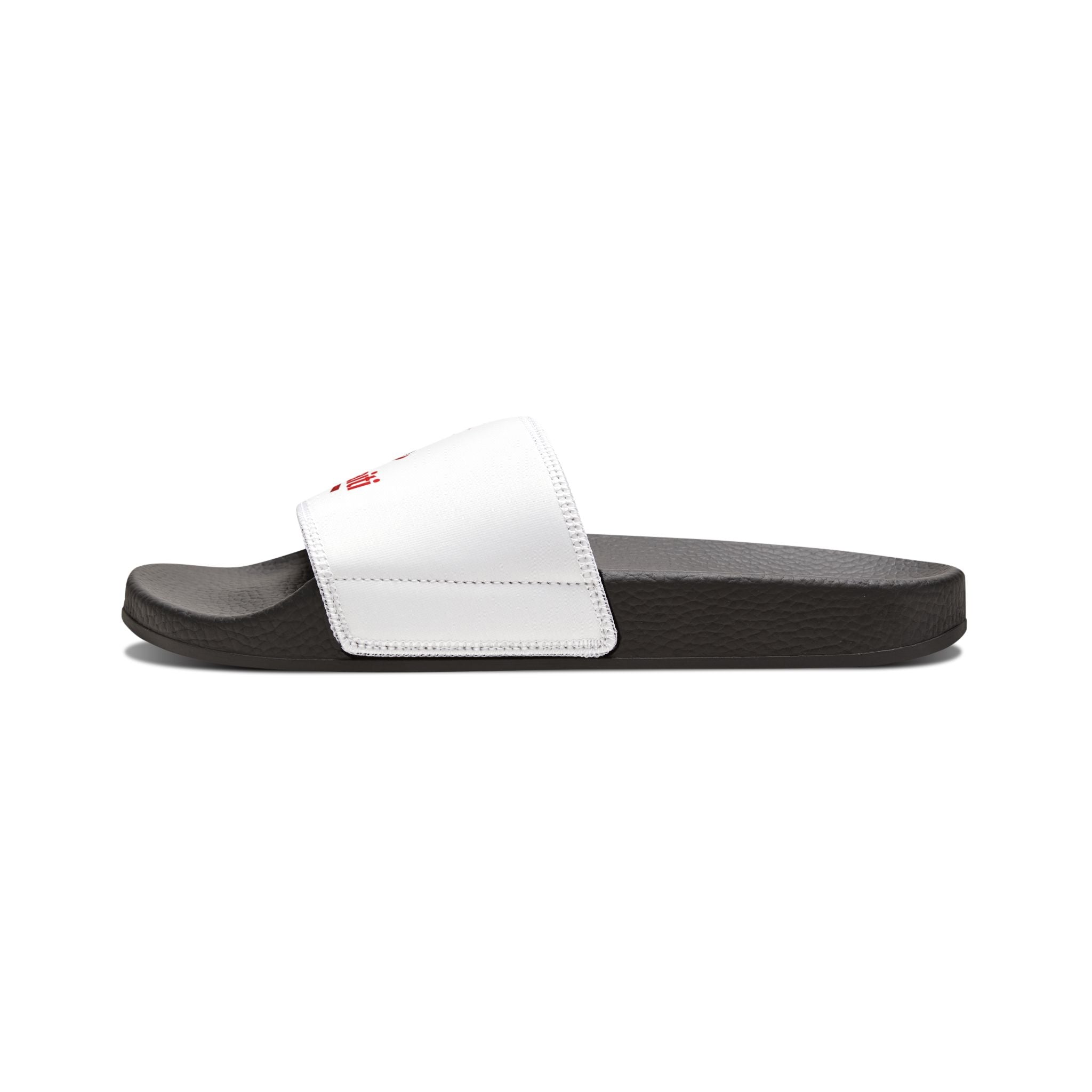 Youth Logo Slide Sandals — Removable Strap Pool & Casual Slides