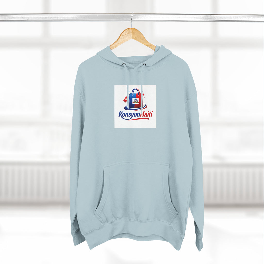 Hoodie — Kònsyon Ayiti Logo Fleece Pullover