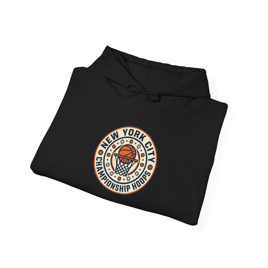 New York City Basketball Crest Hoodie | NY Basketball Streetwear