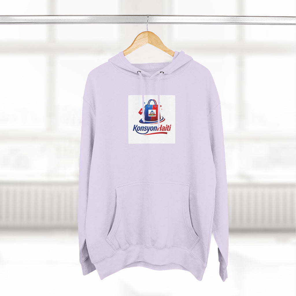 Hoodie — Kònsyon Ayiti Logo Fleece Pullover