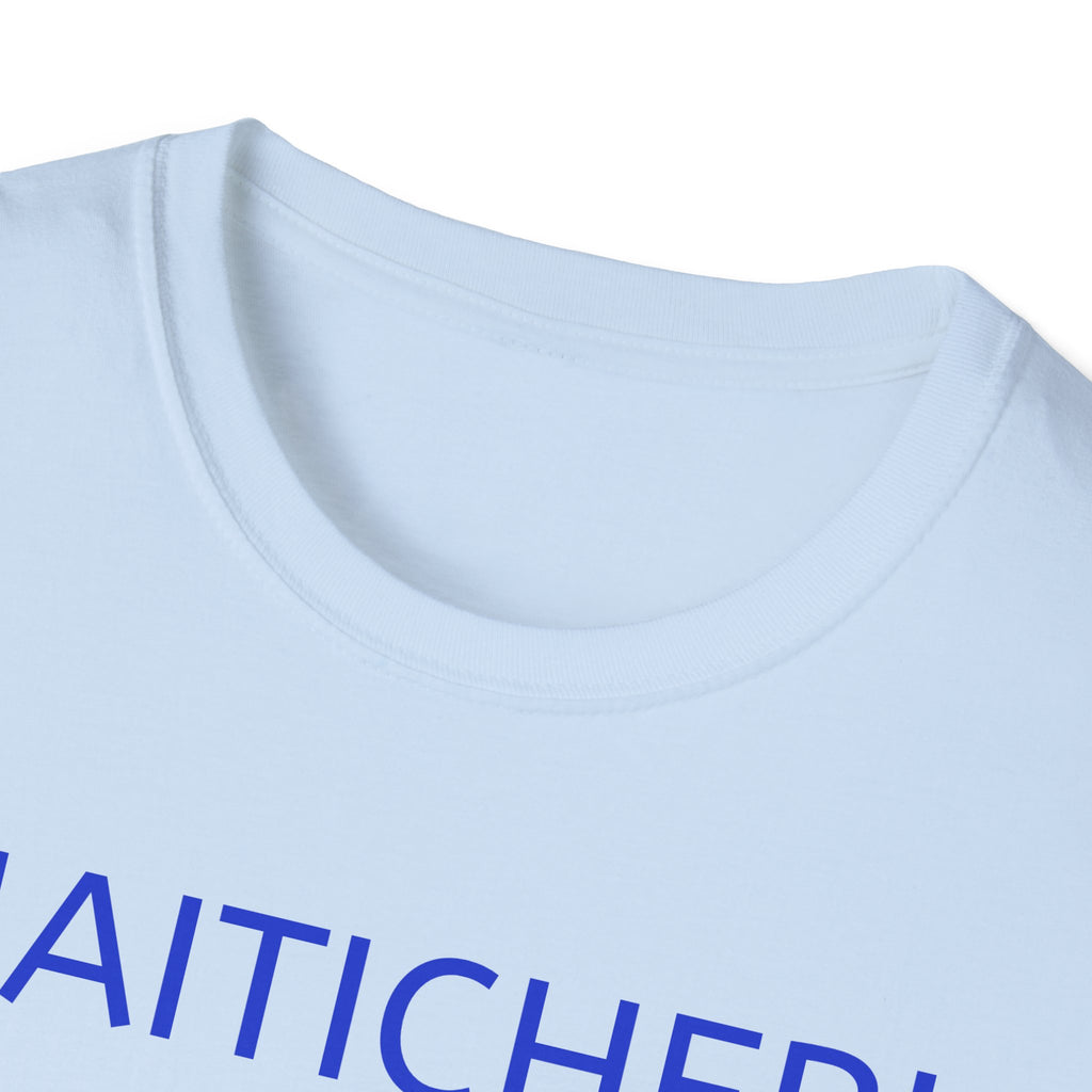T-Shirt — HAITICHERI Peyimkbn Minimal Text Graphic
