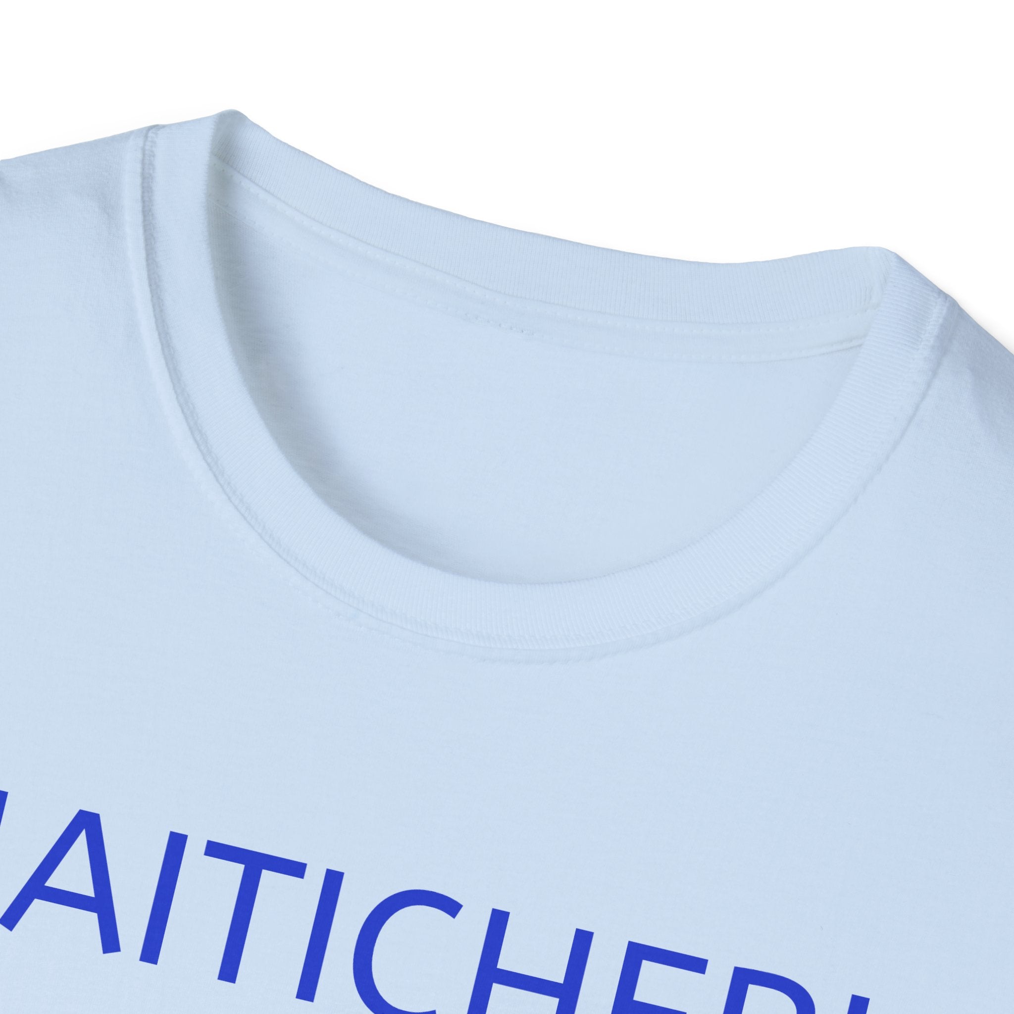 T-Shirt — HAITICHERI Peyimkbn Minimal Text Graphic