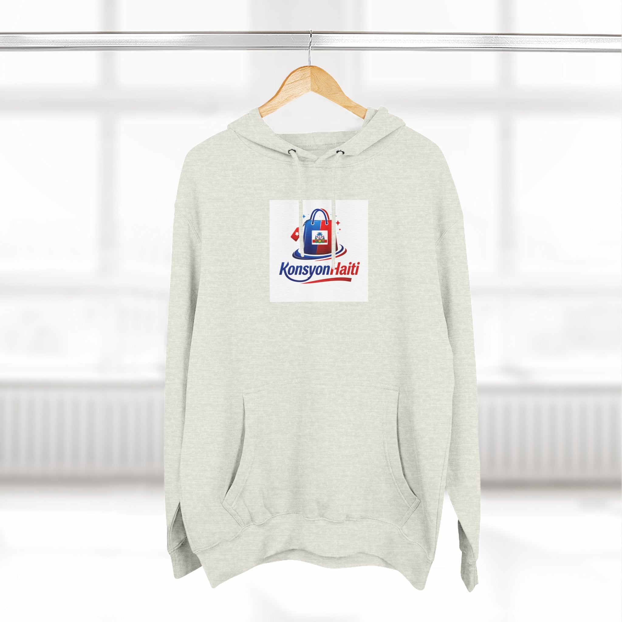 Hoodie — Kònsyon Ayiti Logo Fleece Pullover