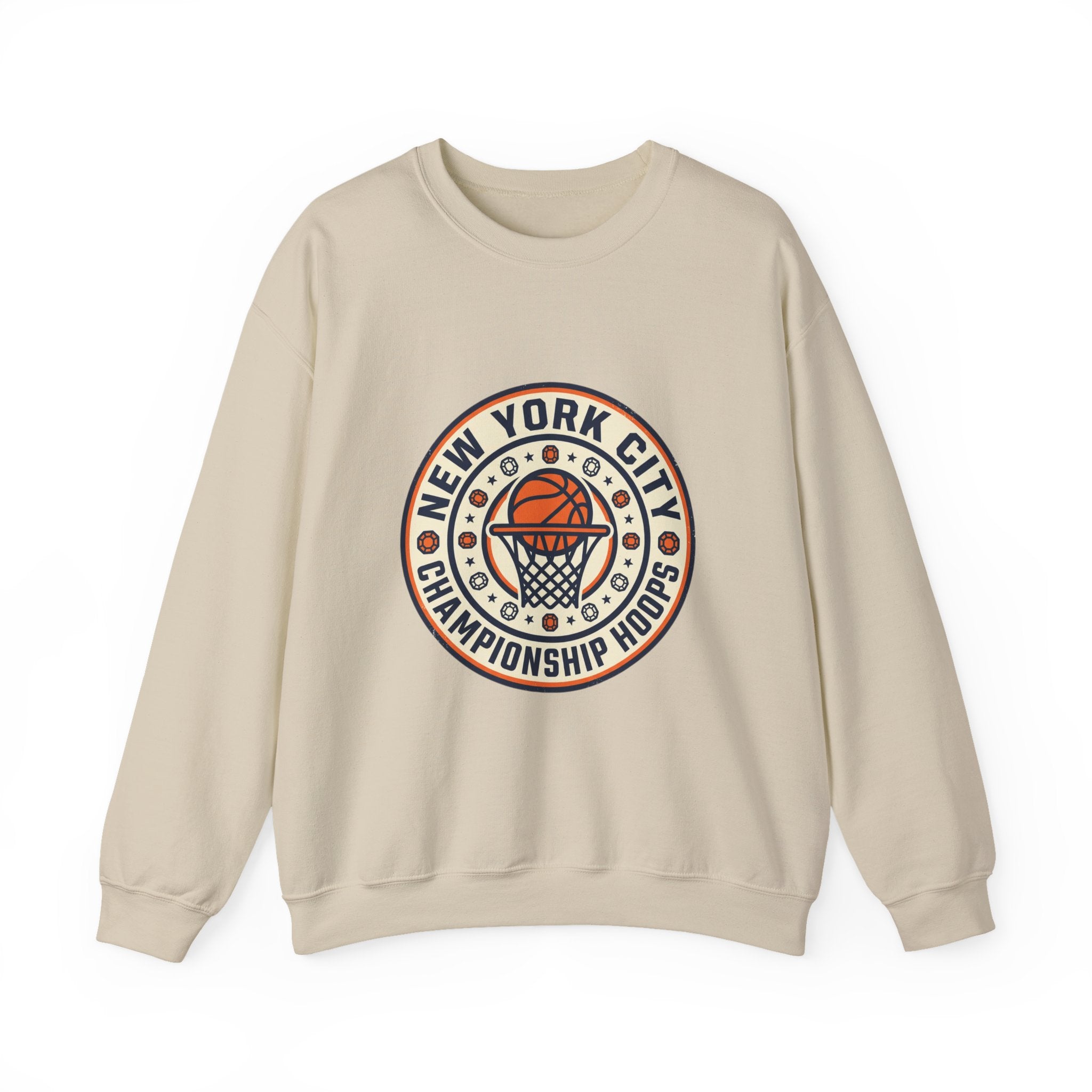 New York City Basketball Crest Sweatshirt | City Pride Streetwear