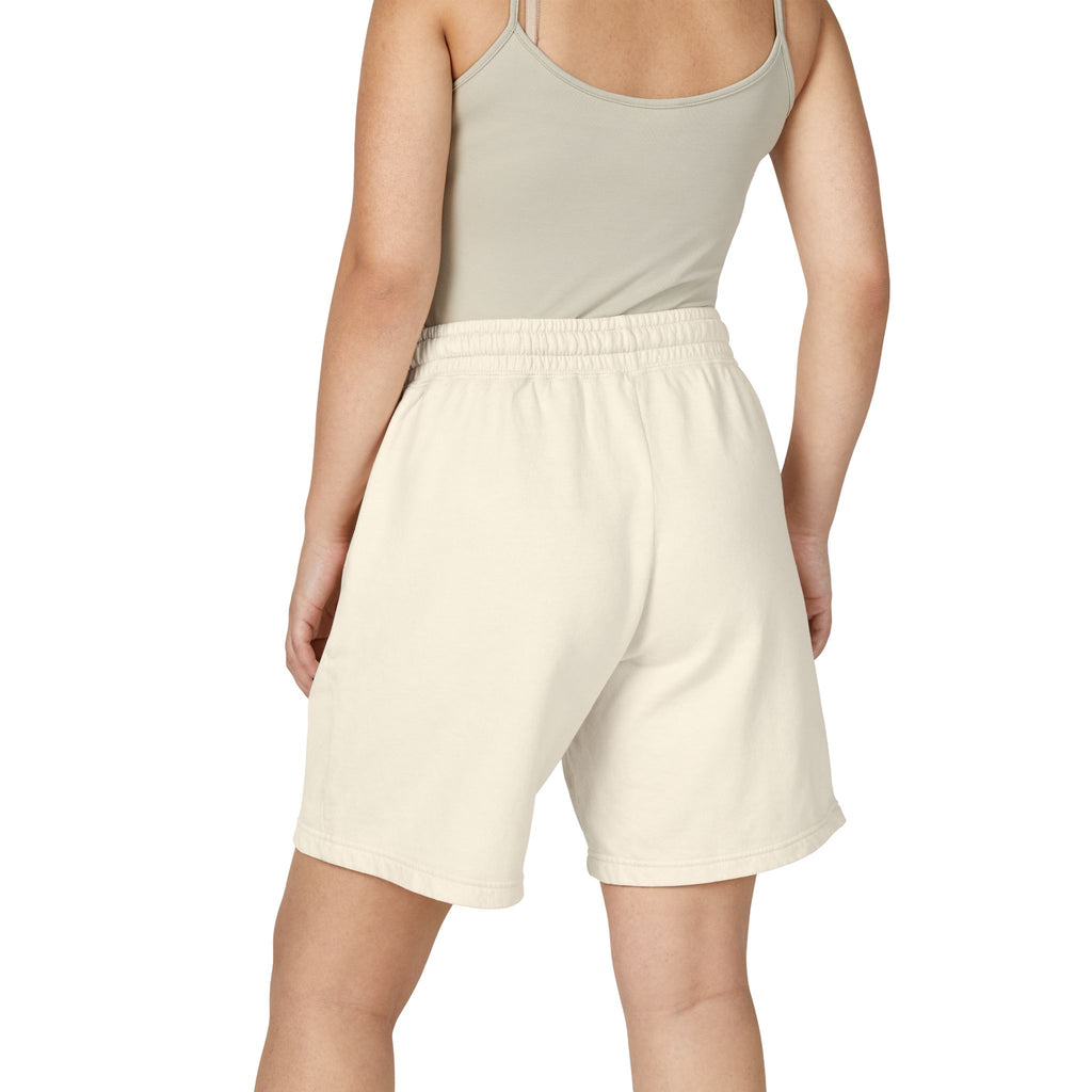 Lightweight Garment-Dyed Fleece Sweat Shorts — Casual Lounge & Athletic Wear