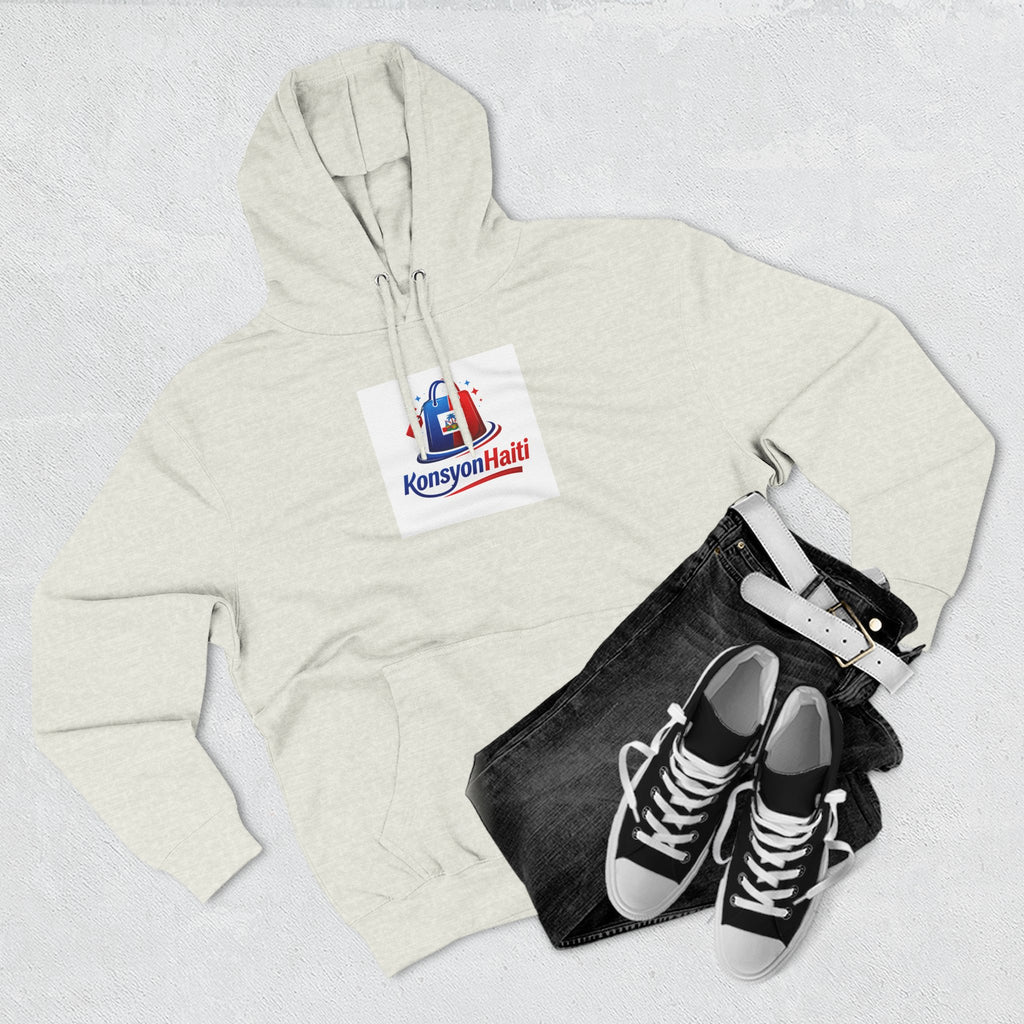 Hoodie — Kònsyon Ayiti Logo Fleece Pullover
