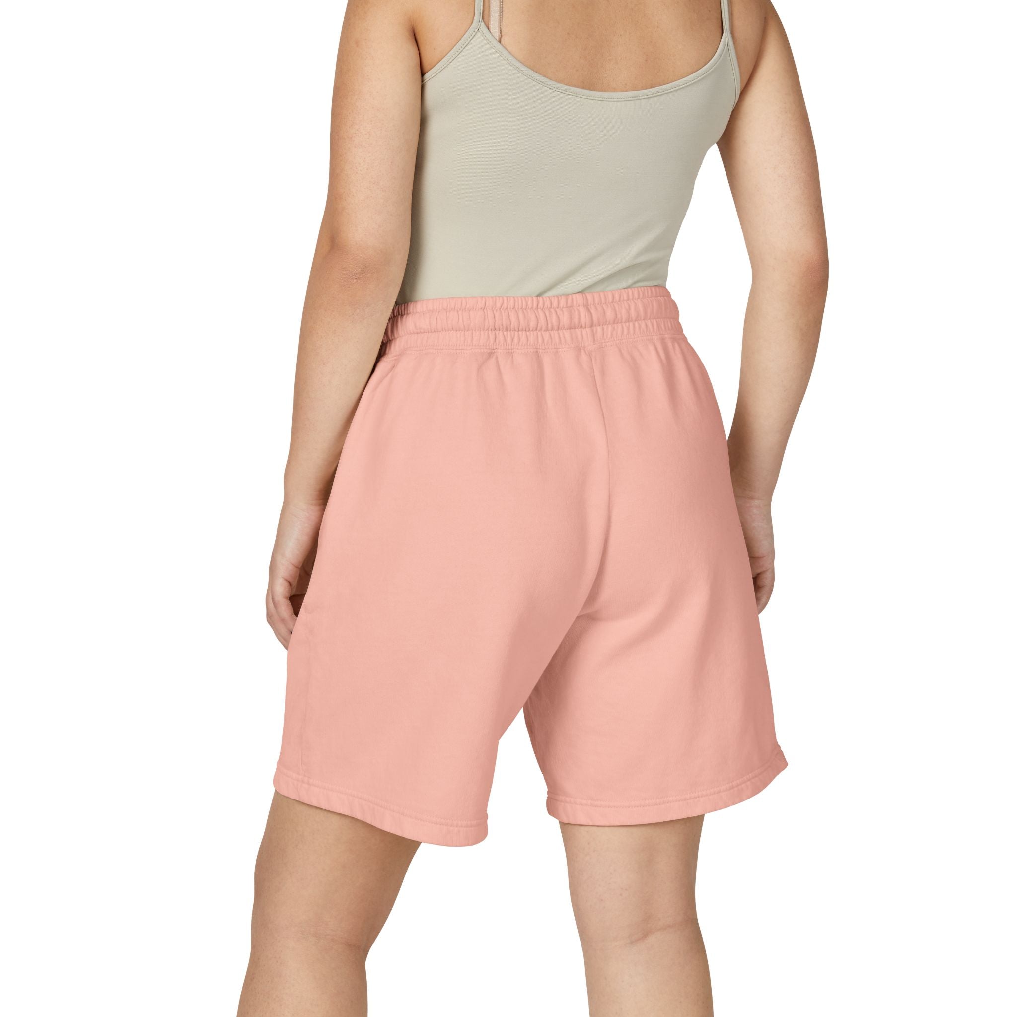 Lightweight Garment-Dyed Fleece Sweat Shorts — Casual Lounge & Athletic Wear