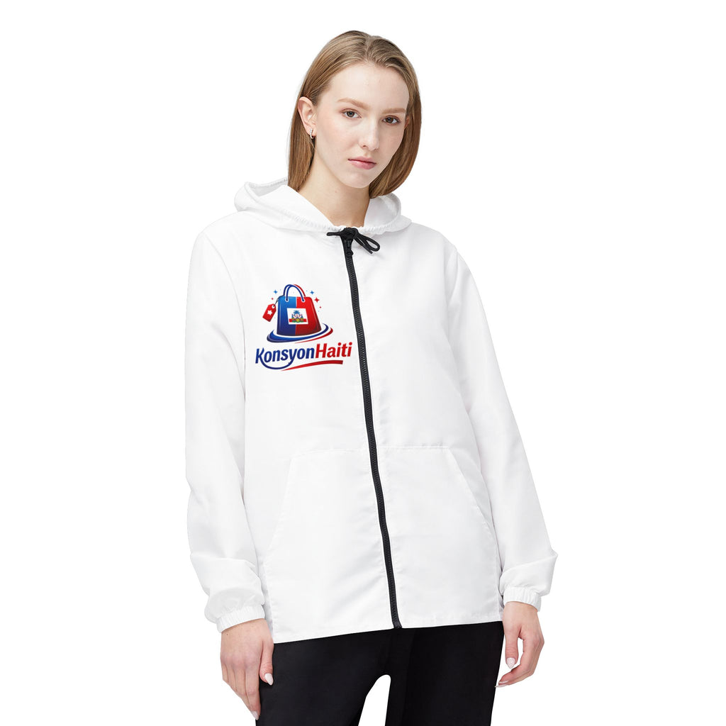 KonsyonHaiti Logo Windbreaker Jacket