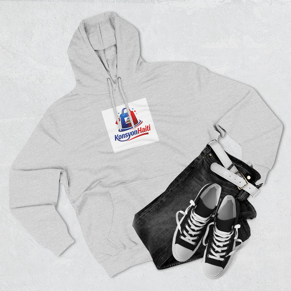 Hoodie — Kònsyon Ayiti Logo Fleece Pullover