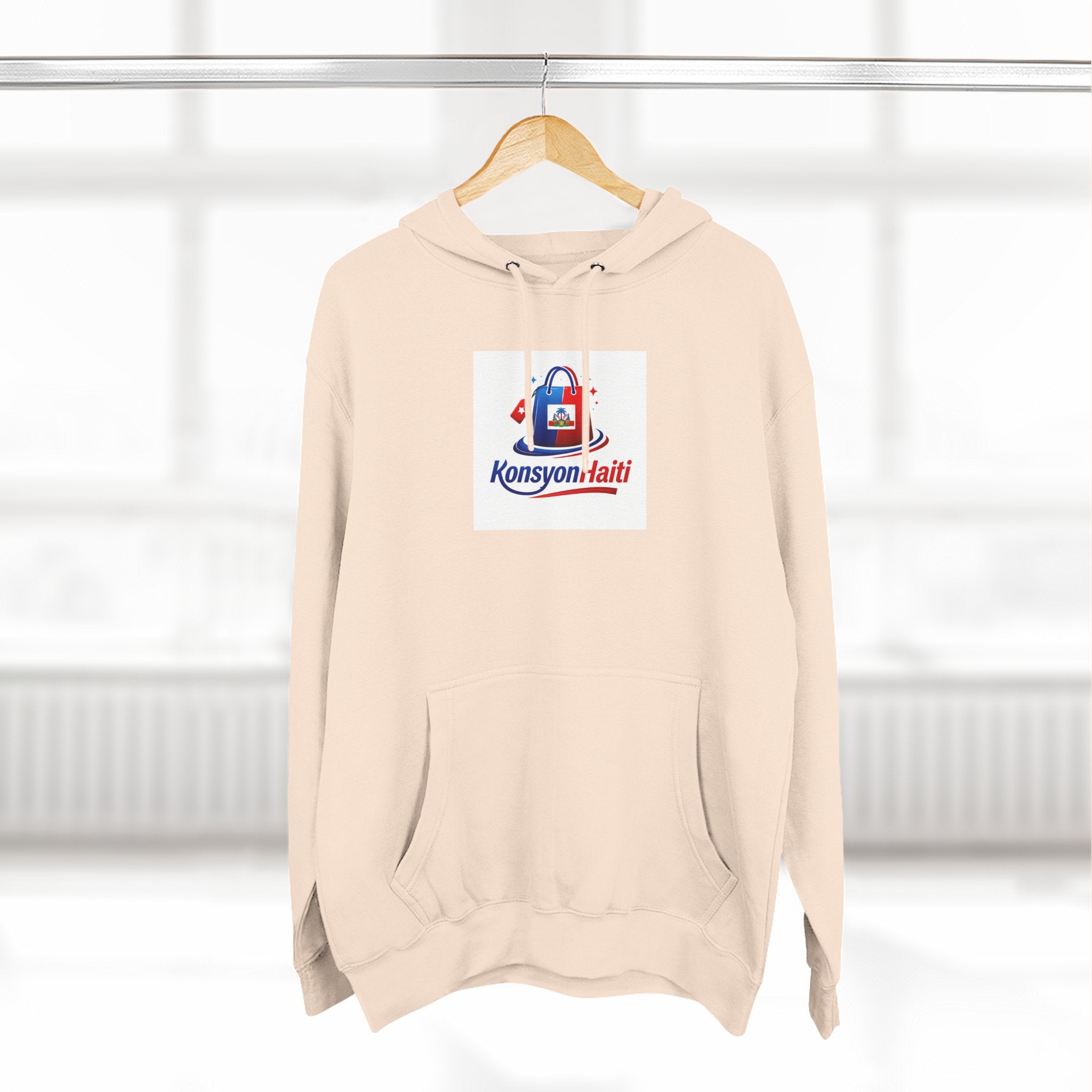 Hoodie — Kònsyon Ayiti Logo Fleece Pullover