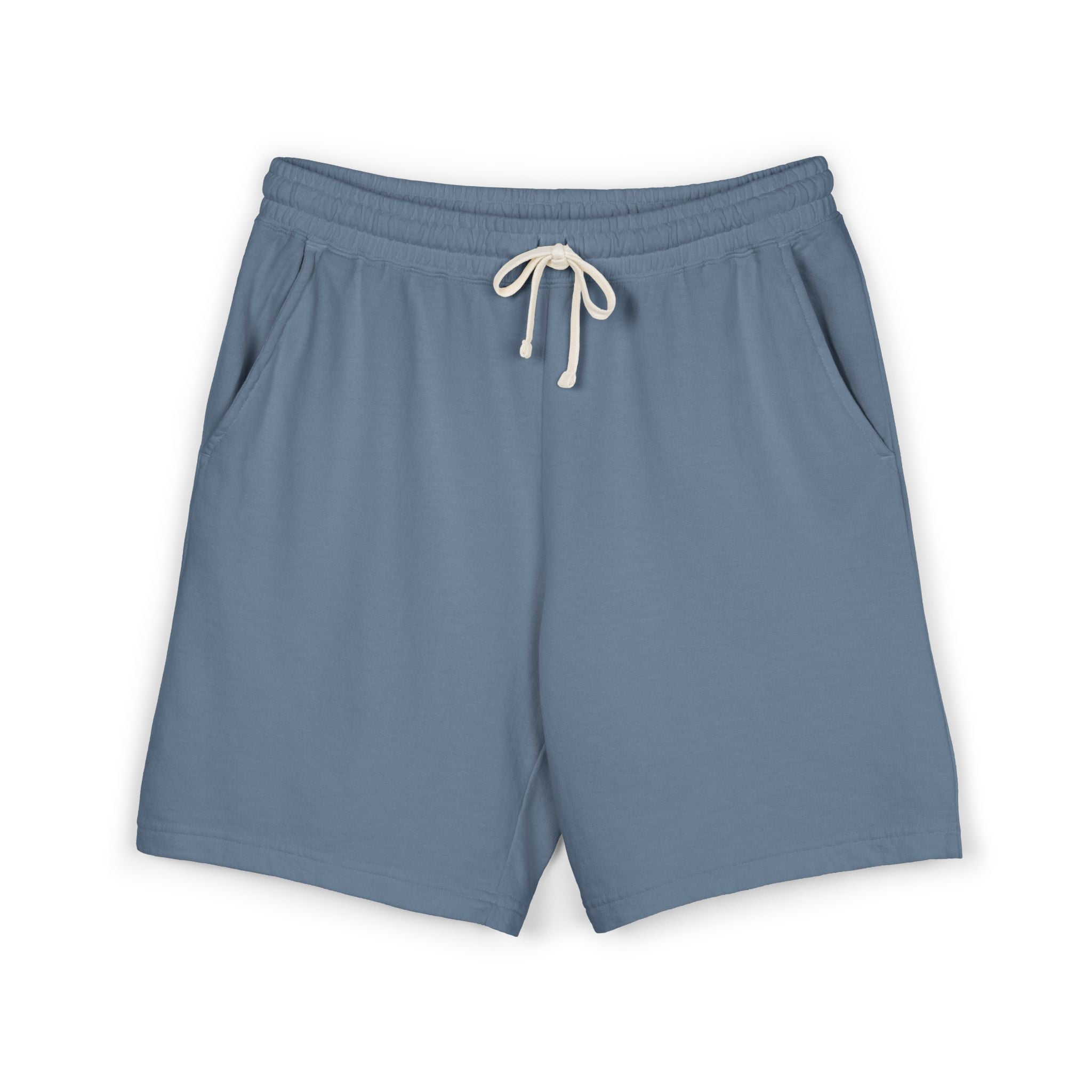 Lightweight Garment-Dyed Fleece Sweat Shorts — Casual Lounge & Athletic Wear
