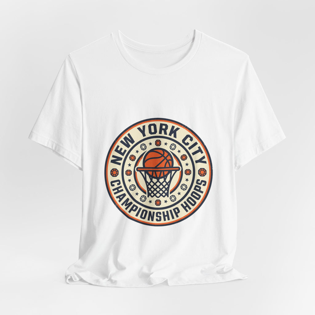 New York City Championship Hoops Tee | NY Basketball streetwear
