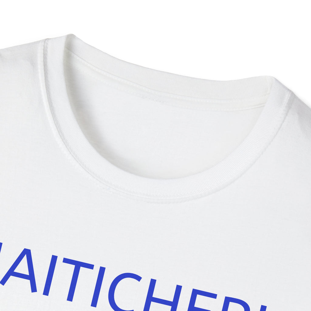 T-Shirt — HAITICHERI Peyimkbn Minimal Text Graphic