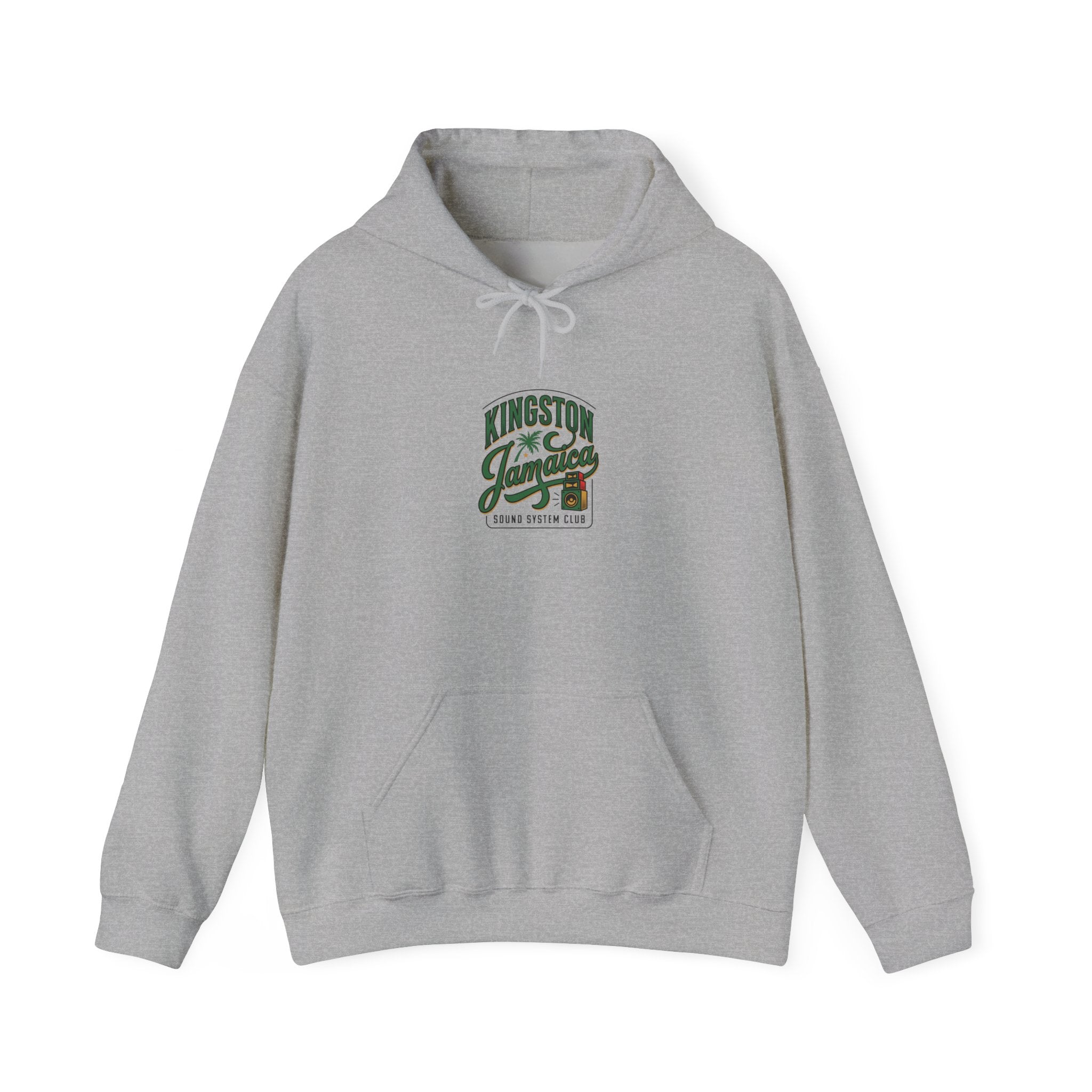 Kingston Jamaica vintage postcard Hoodie | Caribbean heritage, island pride