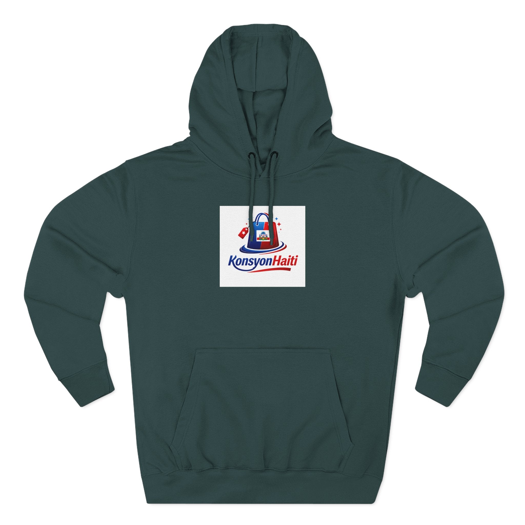 Hoodie — Kònsyon Ayiti Logo Fleece Pullover