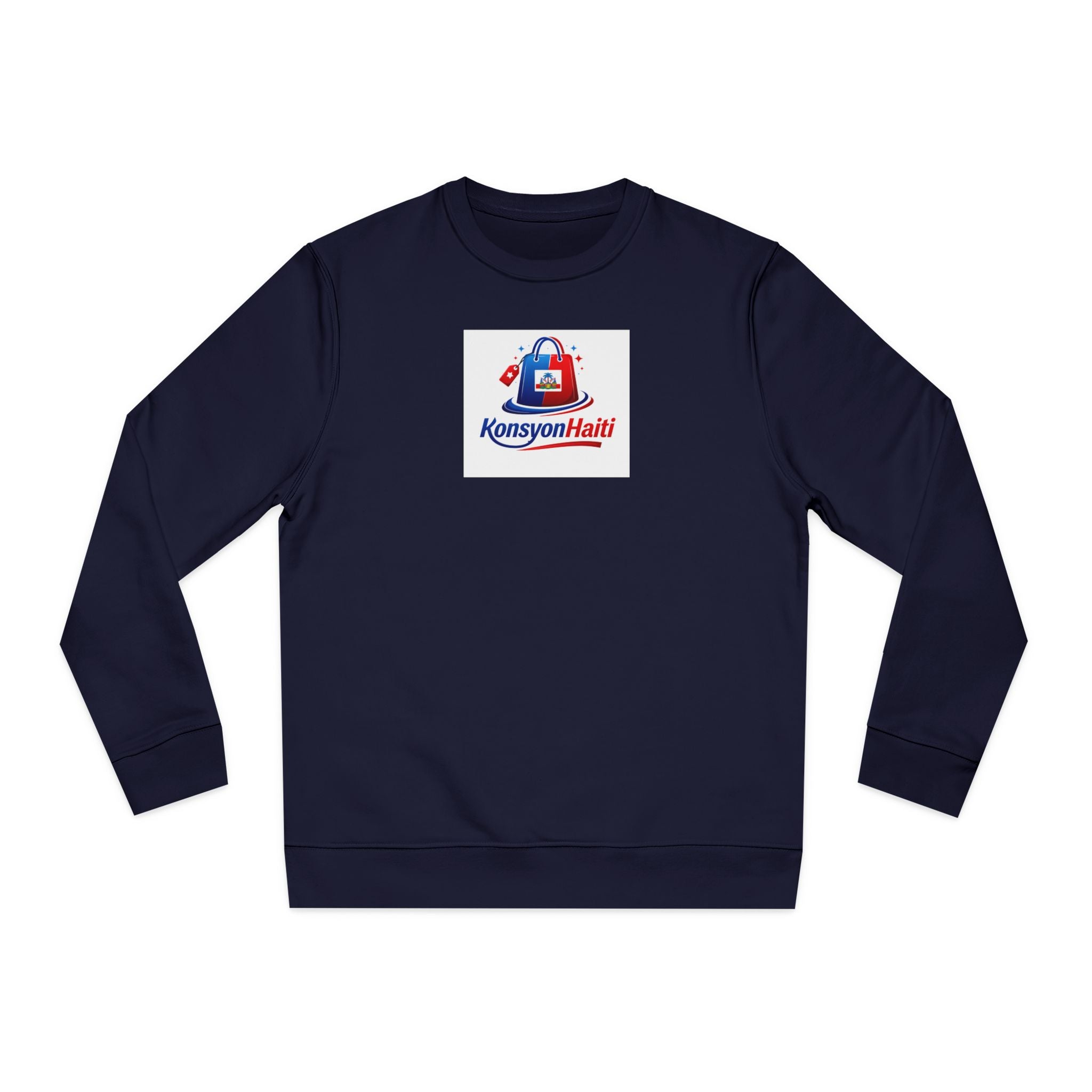 Sweatshirt — Konsyon Haiti Logo Crewneck (Support Haiti, Comfort Fit)
