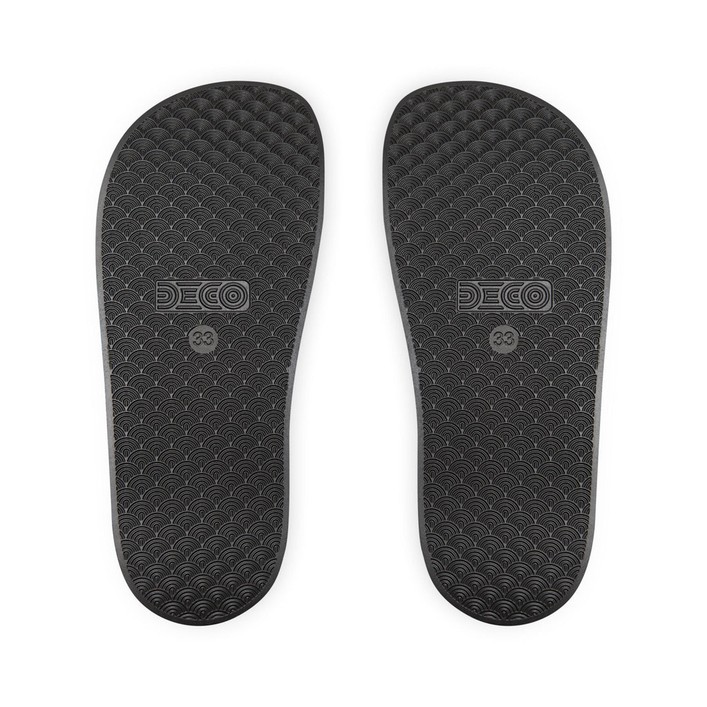 Youth Logo Slide Sandals — Removable Strap Pool & Casual Slides