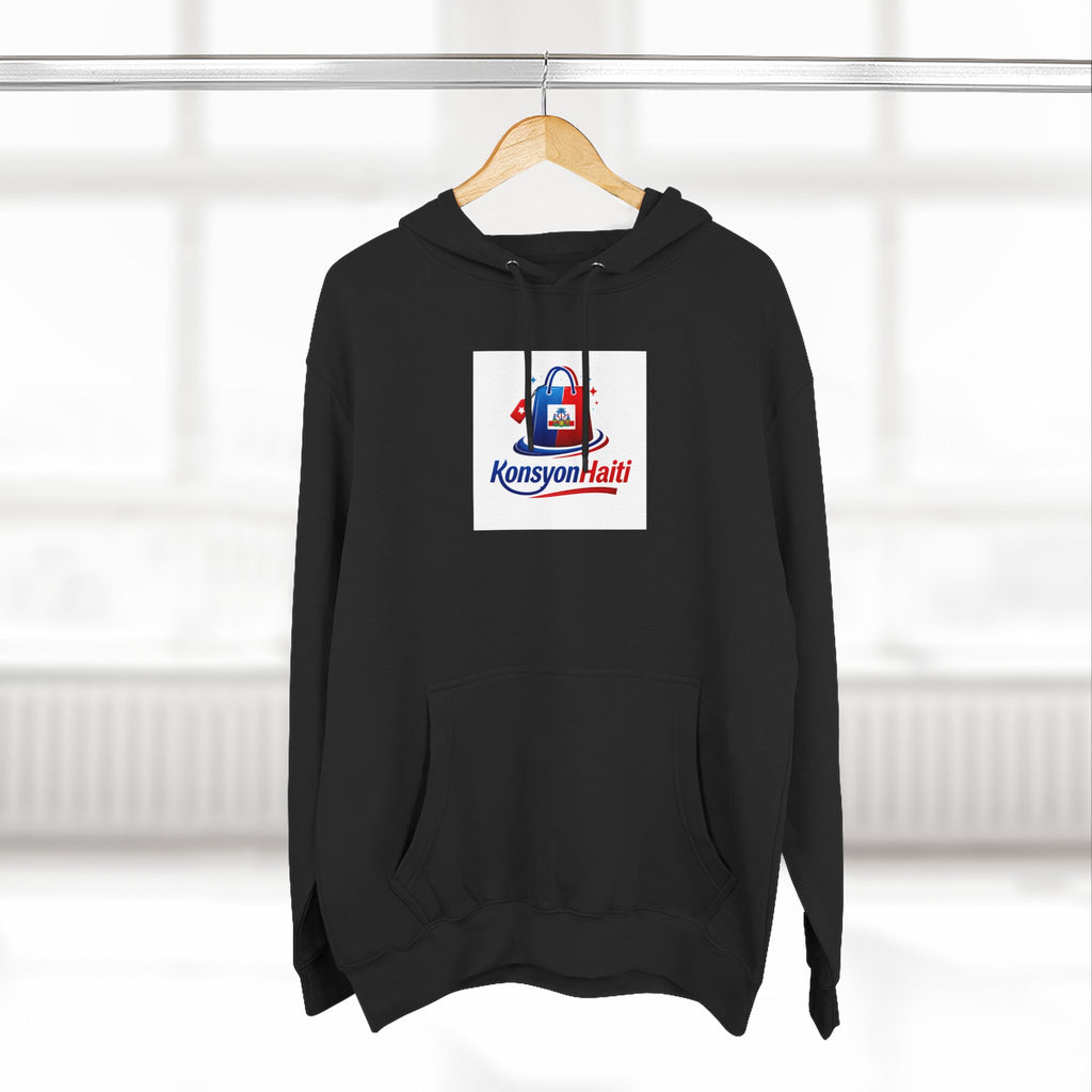 Hoodie — Kònsyon Ayiti Logo Fleece Pullover