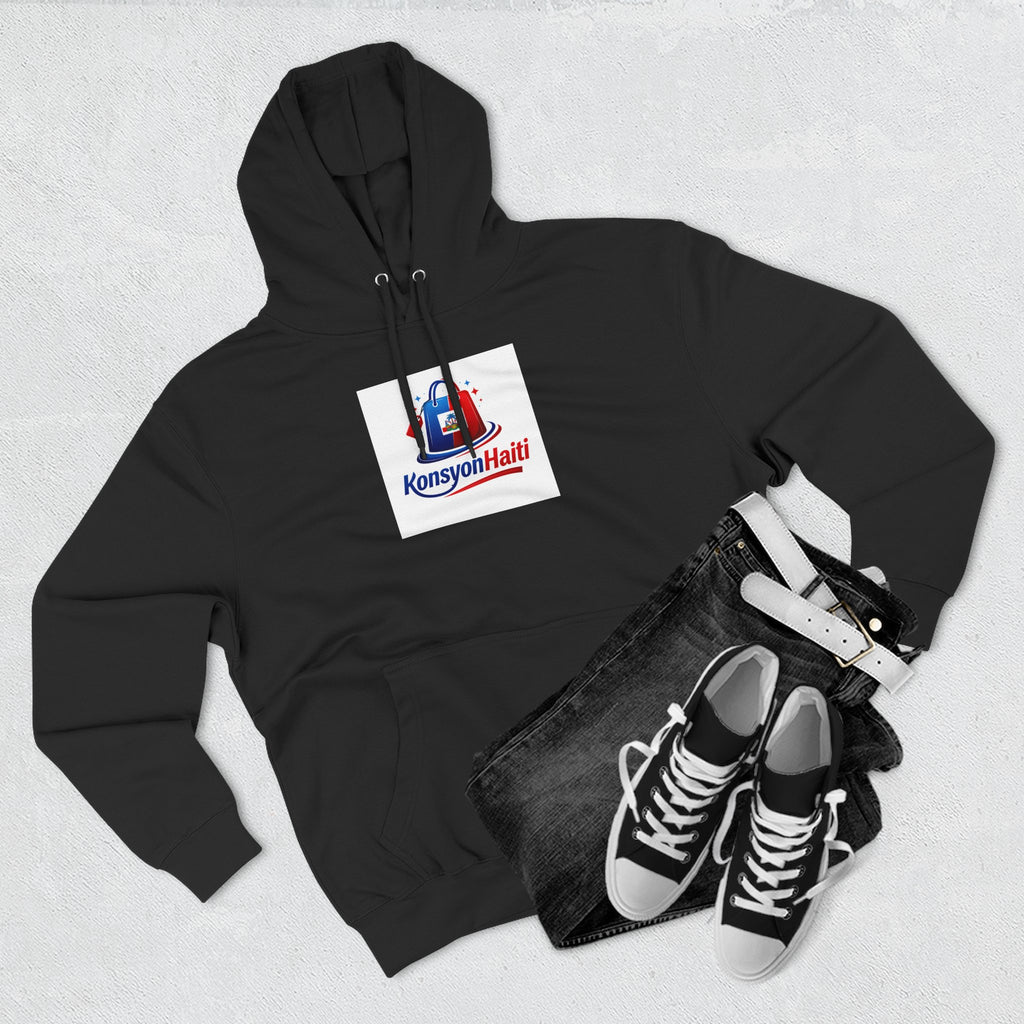 Hoodie — Kònsyon Ayiti Logo Fleece Pullover