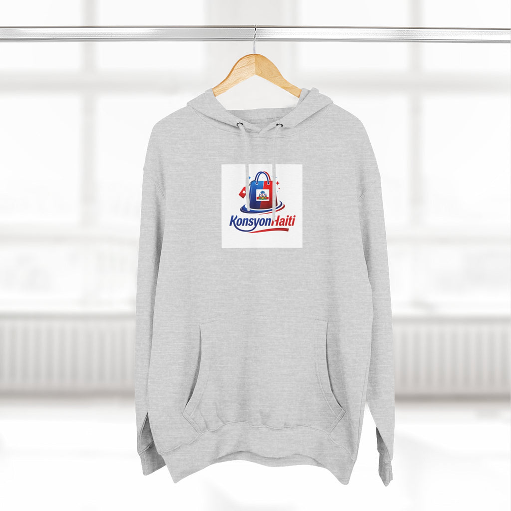 Hoodie — Kònsyon Ayiti Logo Fleece Pullover