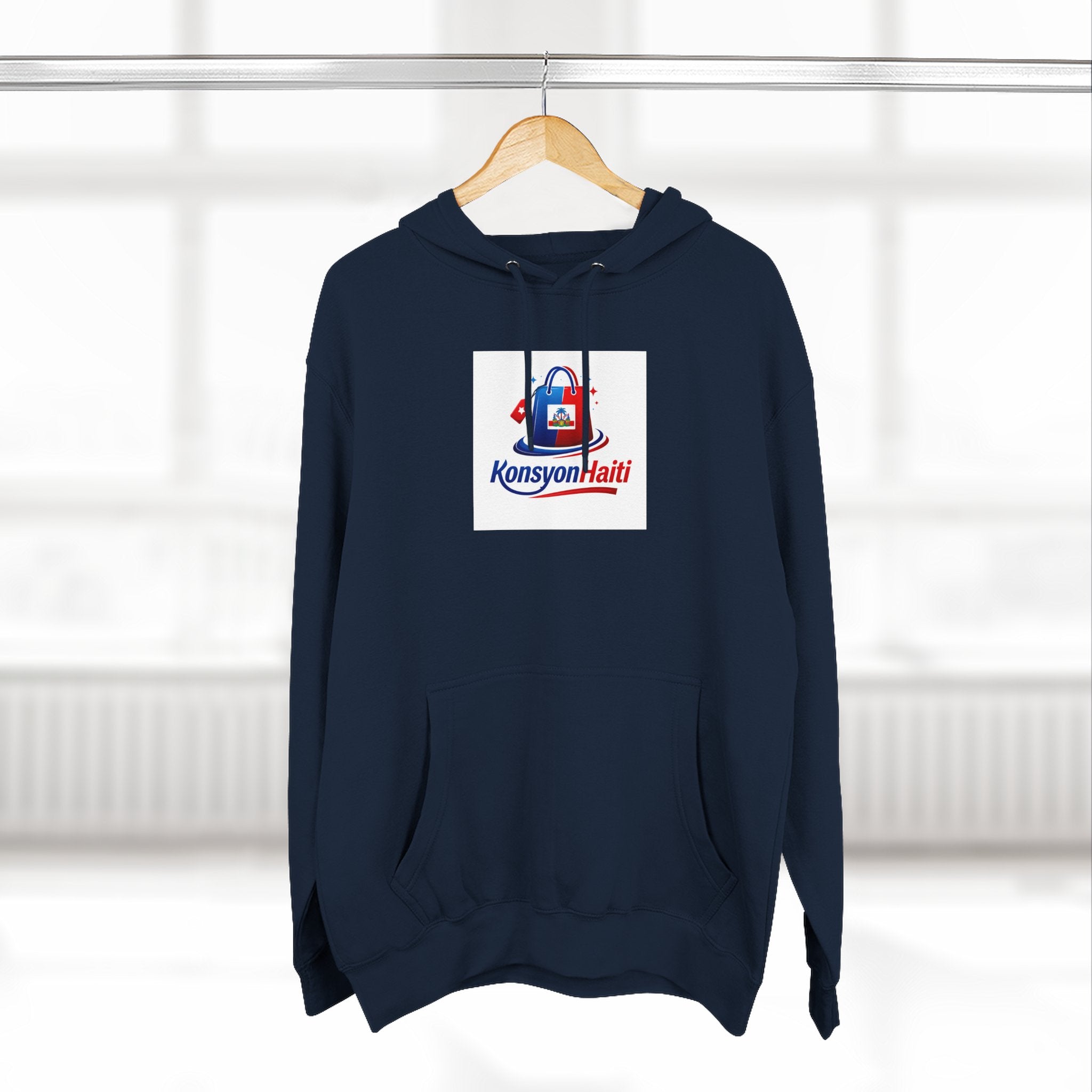 Hoodie — Kònsyon Ayiti Logo Fleece Pullover