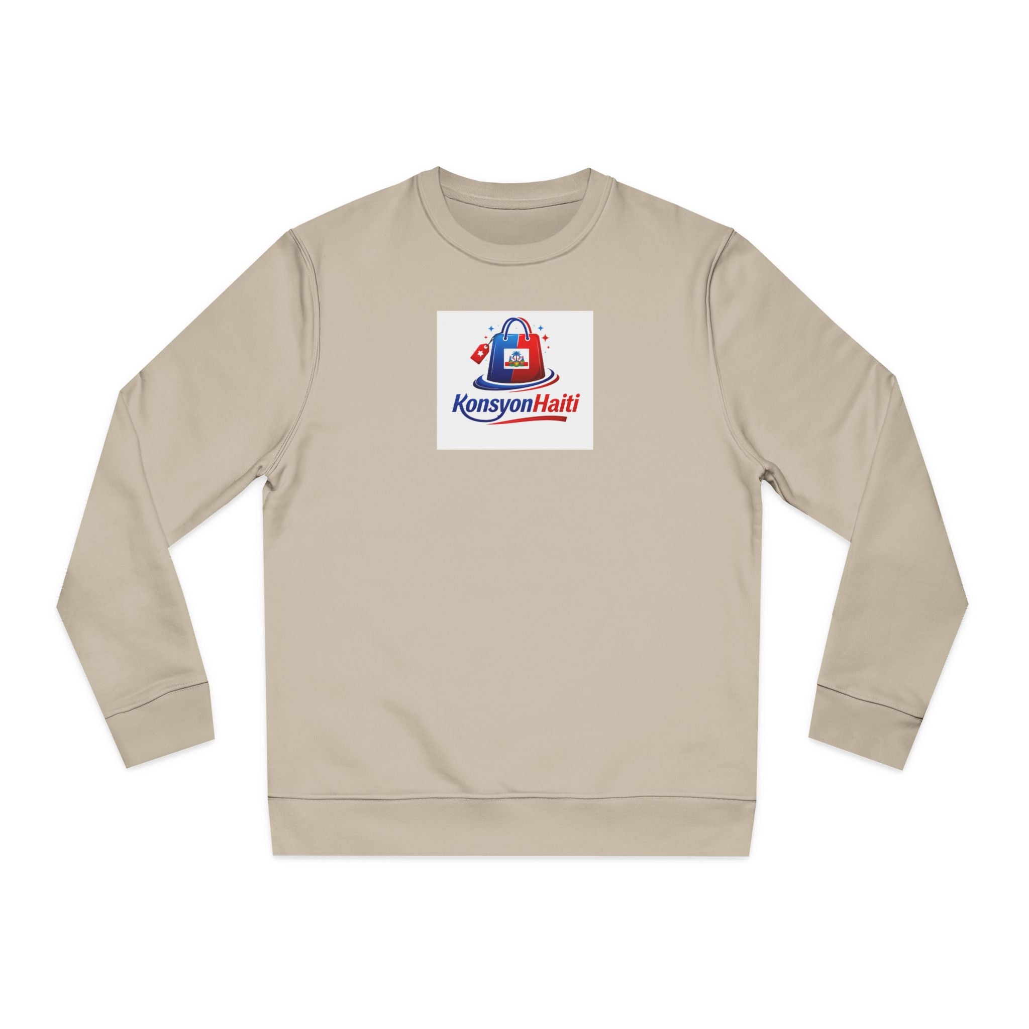 Sweatshirt — Konsyon Haiti Logo Crewneck (Support Haiti, Comfort Fit)