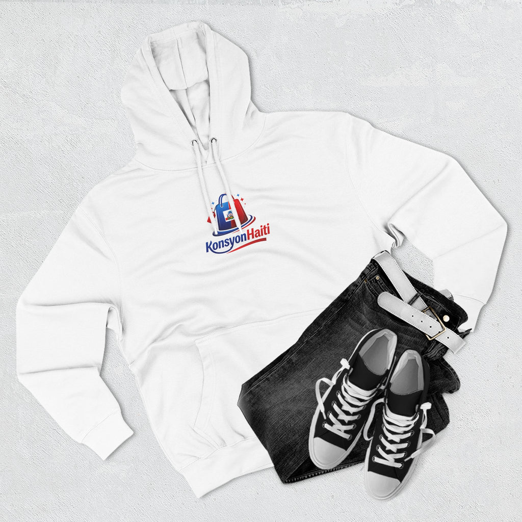 Hoodie — Kònsyon Ayiti Logo Fleece Pullover