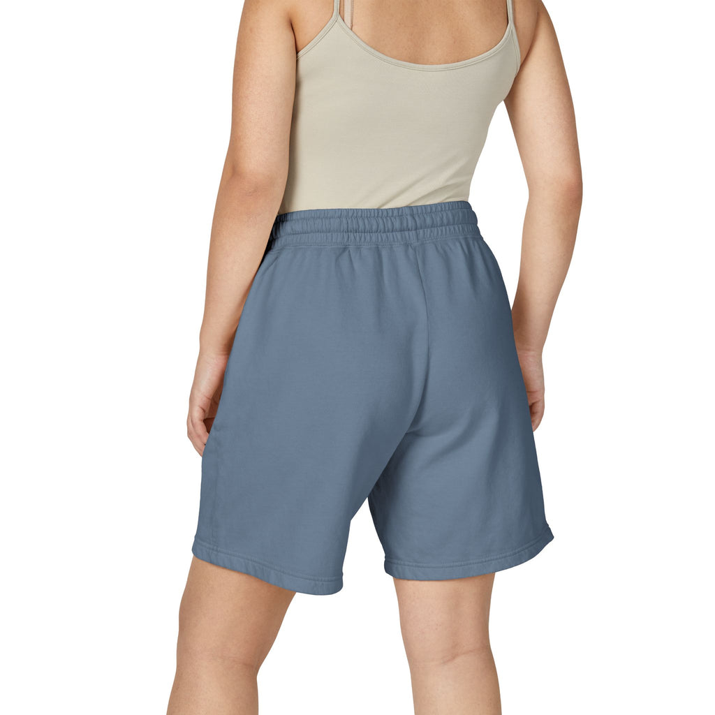 Lightweight Garment-Dyed Fleece Sweat Shorts — Casual Lounge & Athletic Wear