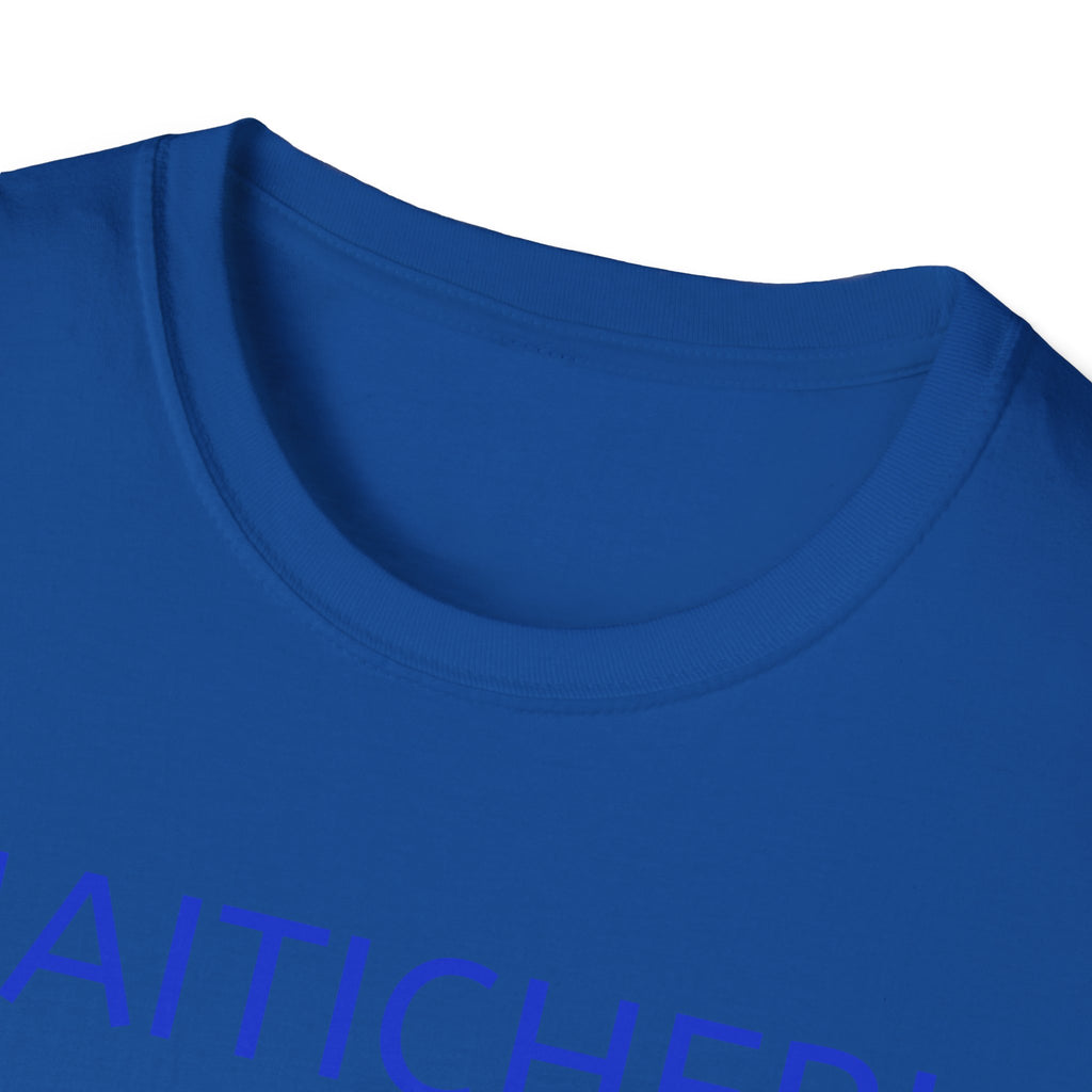 T-Shirt — HAITICHERI Peyimkbn Minimal Text Graphic