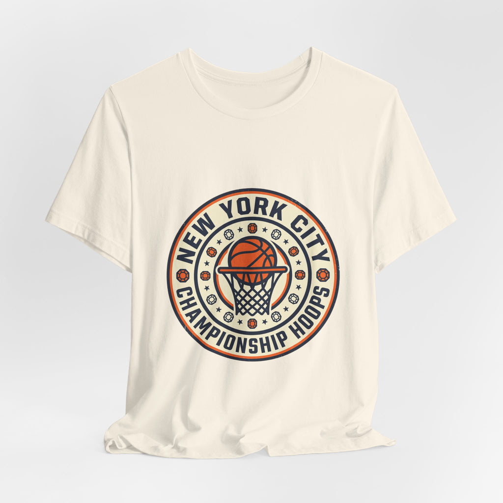 New York City Championship Hoops Tee | NY Basketball streetwear