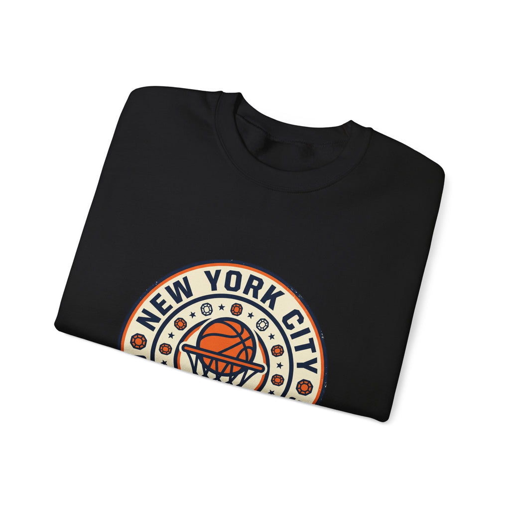 New York City Basketball Crest Sweatshirt | City Pride Streetwear