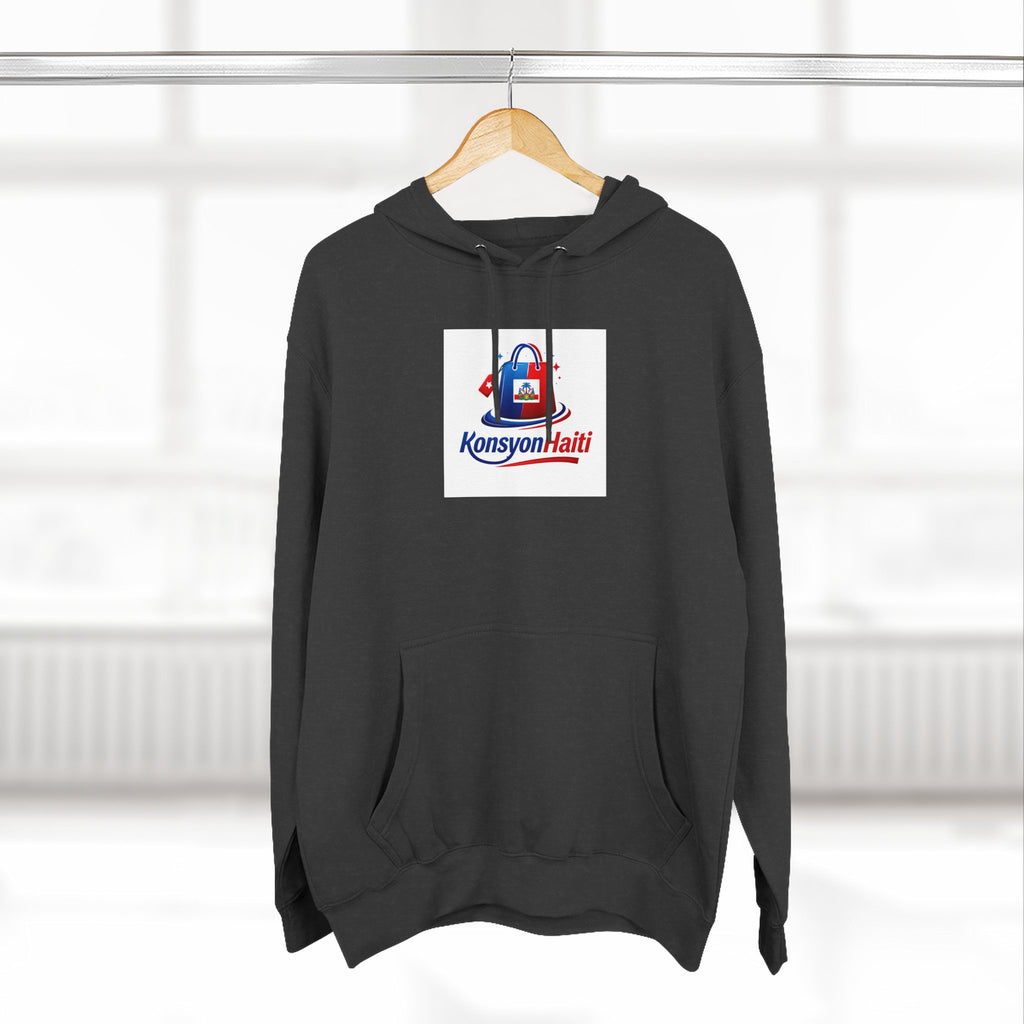 Hoodie — Kònsyon Ayiti Logo Fleece Pullover