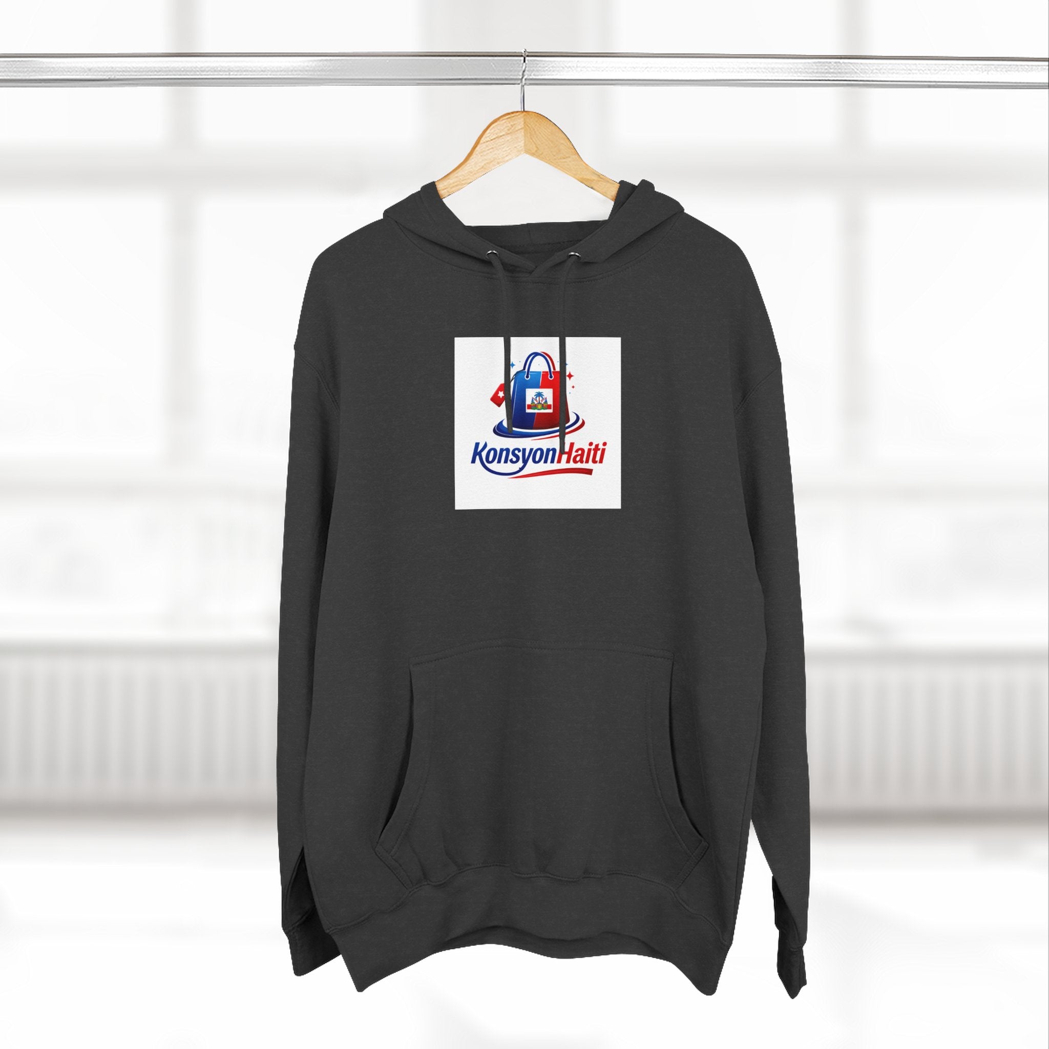 Hoodie — Kònsyon Ayiti Logo Fleece Pullover