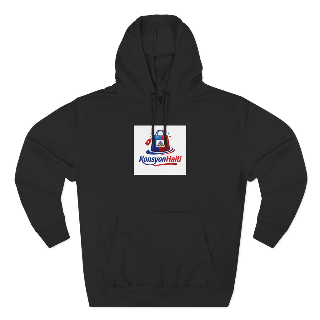 Hoodie — Kònsyon Ayiti Logo Fleece Pullover