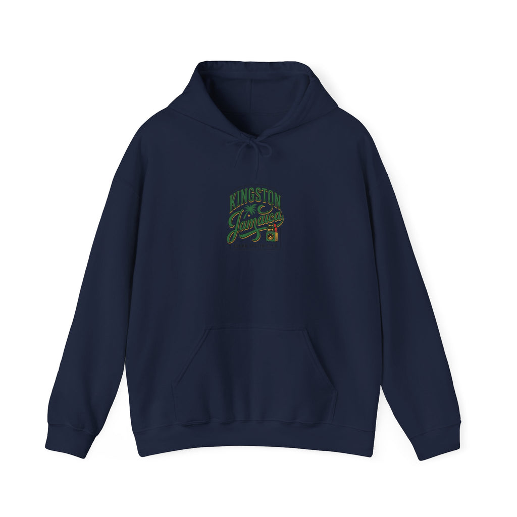 Kingston Jamaica vintage postcard Hoodie | Caribbean heritage, island pride