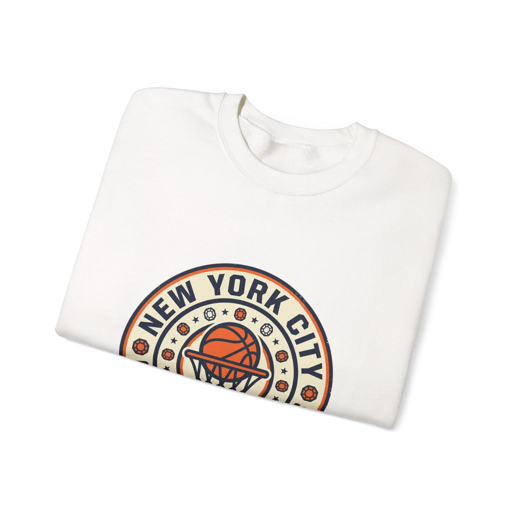 New York City Basketball Crest Sweatshirt | City Pride Streetwear