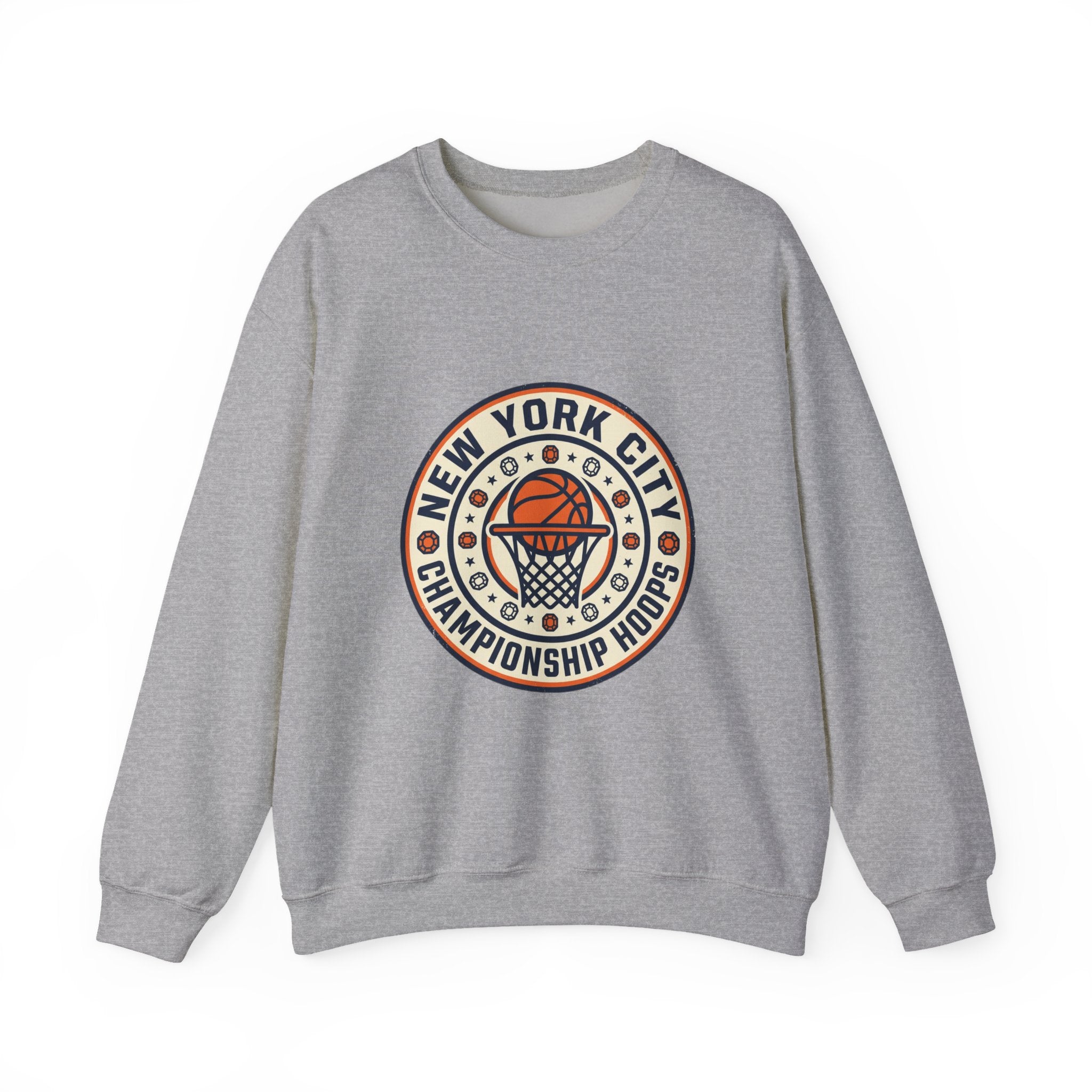 New York City Basketball Crest Sweatshirt | City Pride Streetwear