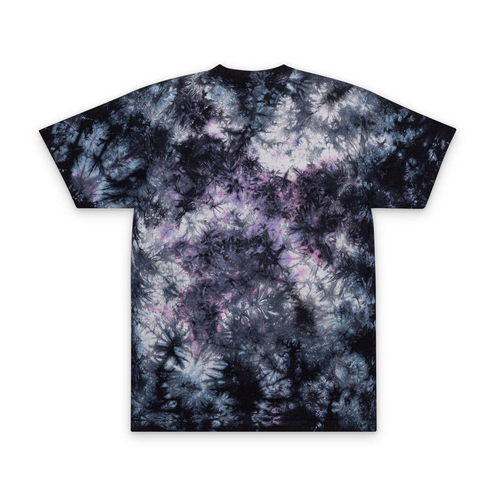 Tie-Dye Spiral Embroidered T-Shirt — Oversized Rainbow Tee