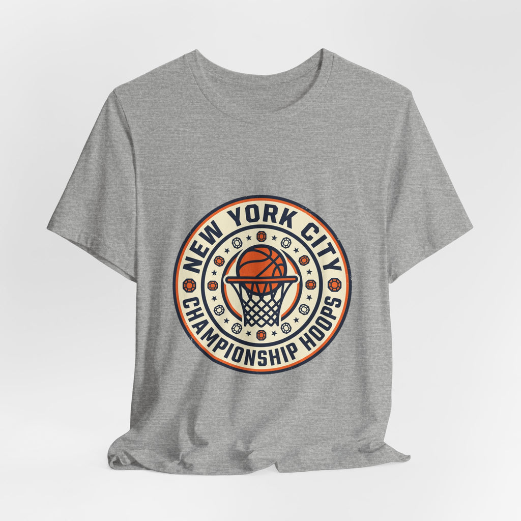 New York City Championship Hoops Tee | NY Basketball streetwear