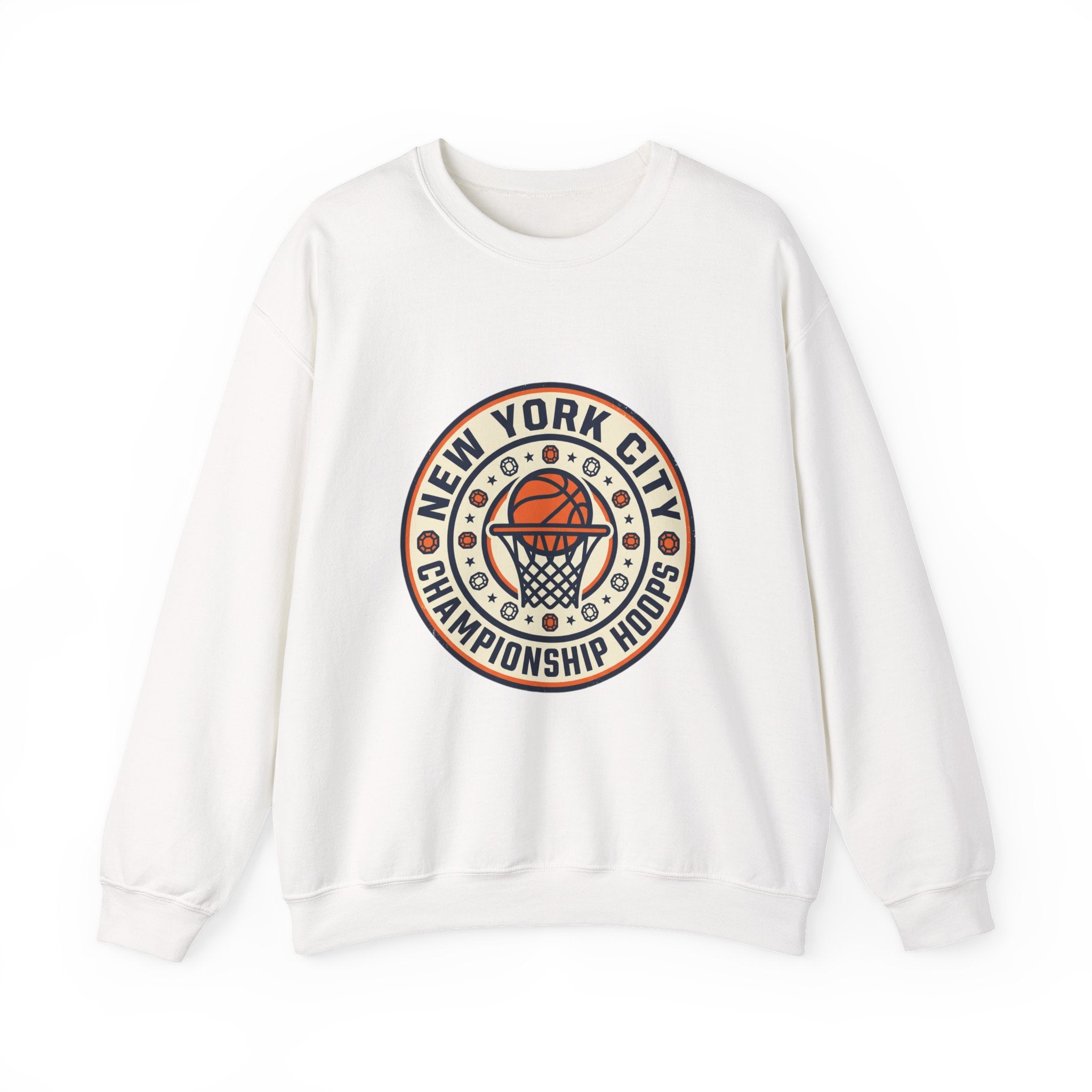 New York City Basketball Crest Sweatshirt | City Pride Streetwear