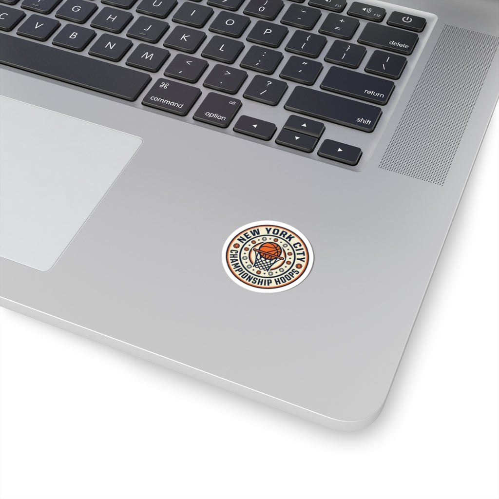 New York City Championship Hoops Sticker | NY Basketball, Streetwear