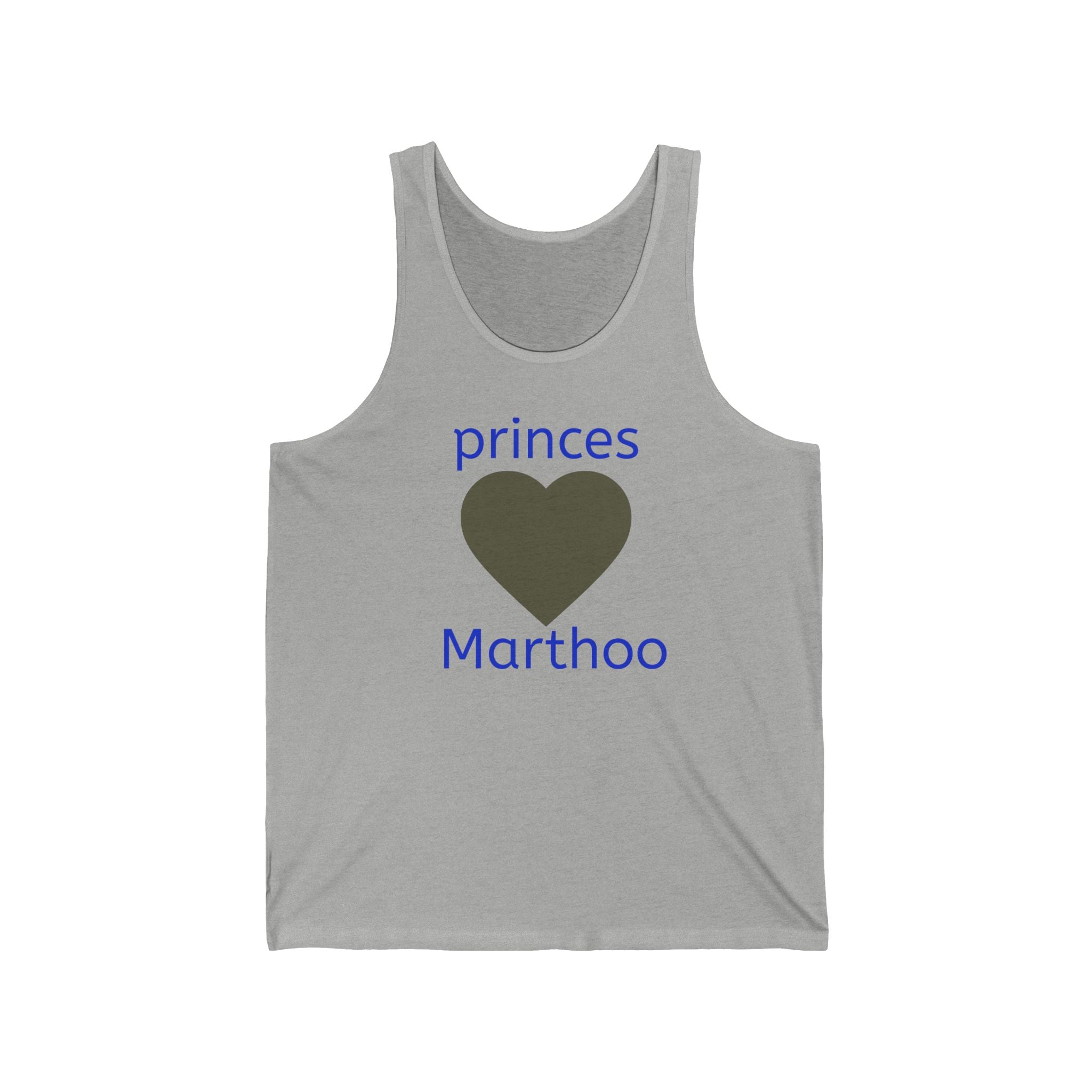Princess Marthoo Heart Tank Top – Cute Personalized Graphic Tank