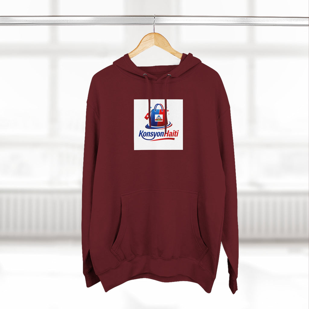 Hoodie — Kònsyon Ayiti Logo Fleece Pullover