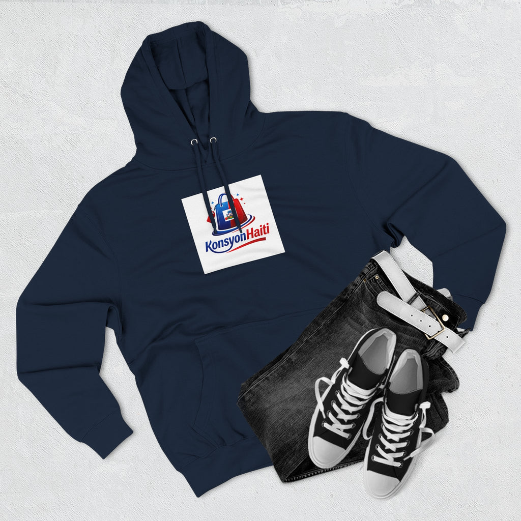 Hoodie — Kònsyon Ayiti Logo Fleece Pullover