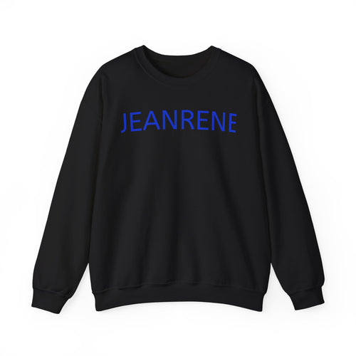 Jeanrene Crewneck Sweatshirt — Minimal Name Logo Pullover