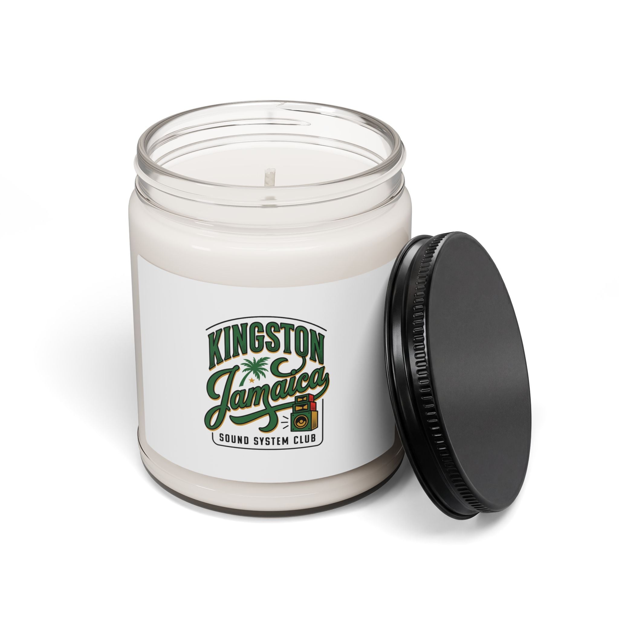 Jamaica Kingston Pride Candle | Caribbean Heritage, Vintage Souvenir